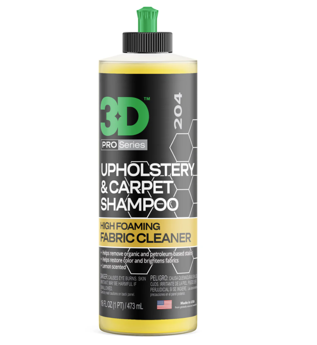 3D.204OZ16 Upholstery & Carpet Shampoo