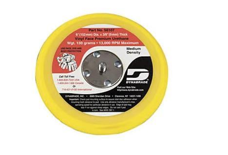 DYN.56107 DYNABRADE (DYN) PSA Vinyl-Face 6" Diameter Random Orbital Sanding Pad