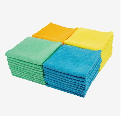 MAX.1104040BE. Premium All-Purpose Microfiber Cleaning Towel - 16"x16"/40x40cm Blue