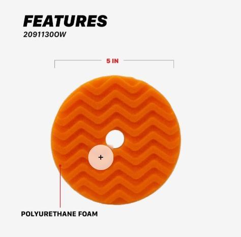MAX.2091130OW. AIO Foam Pad - 5.2 inch