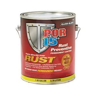 POF.45404.QT 1QSB POR-15 SEMI GLOSS BLACK