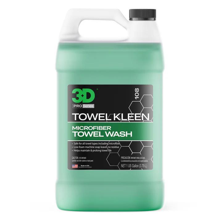 3D.108G01 Towel Kleen Microfiber Detergent