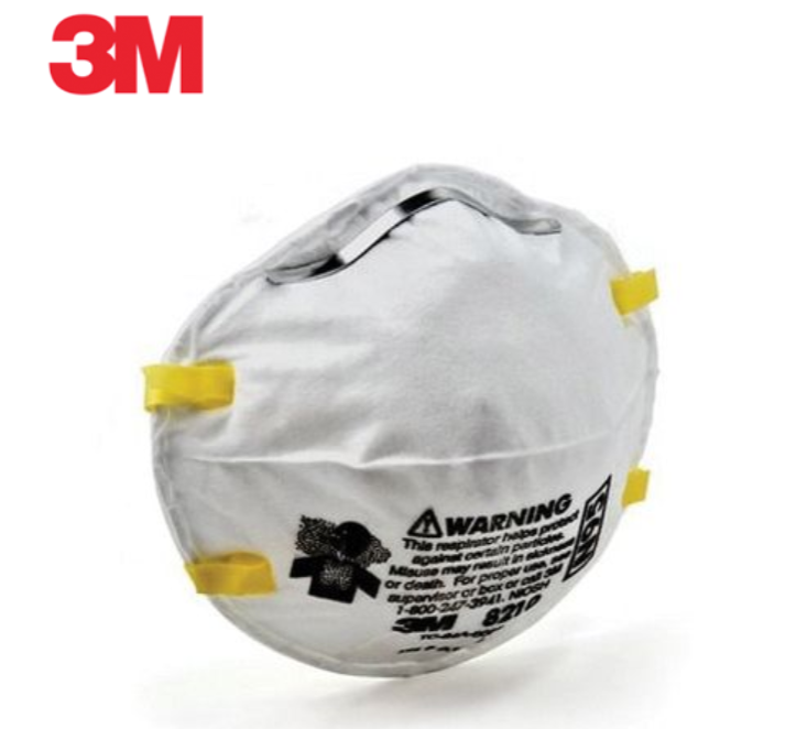 3M.46457.BX (20) PARTICULATE RESPIRATOR 8210,N95
