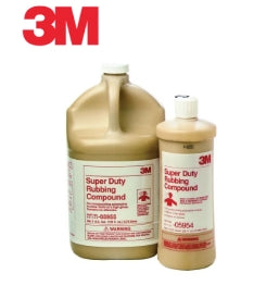 3M™ 05955 Super Duty Rubbing Compound, 1 gal Bottle, Brown, Liquid, Super Duty, Compound
