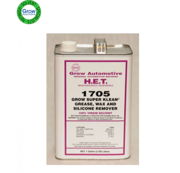 GRO.1705.GL Grease Wax and Silicone Remover, 1 gal