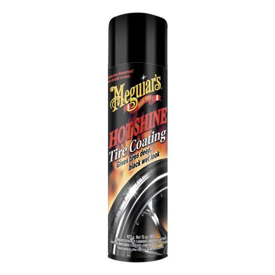 MIR.G13815.CN Meguiar's® Hot Shine G13815 Tire Coating, 15 oz Aerosol Can, Clear Mist, Liquid