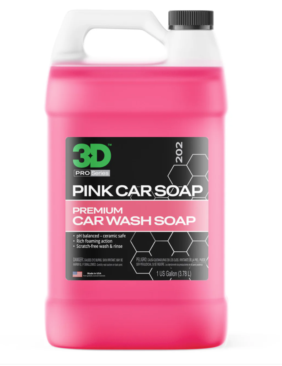 3D.202G01 Pink Car Soap
