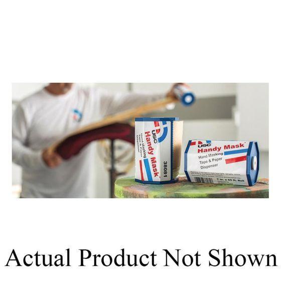 USC.38082.RL USC® Handy Mask 38082 Hand Masking Tape and Paper Roll, 7 in W x 65 ft L