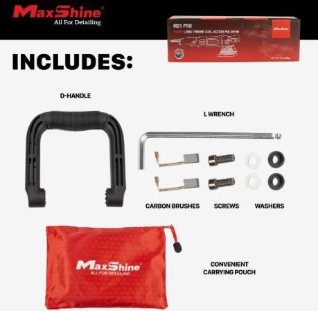 MAX.M21 Pro. M21 Pro Dual Action Polisher