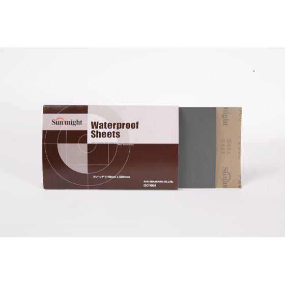SUA.08125.SL (50) 9" X 11" PLAIN SHEET 3000G WET/D