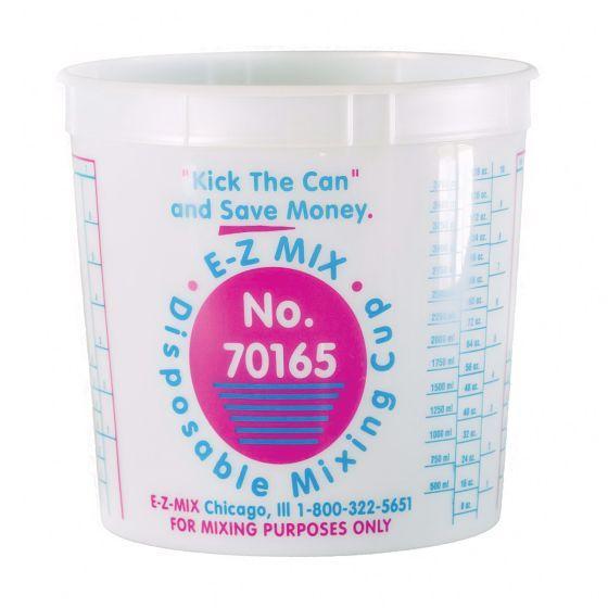 EZM.70165.CS (25) 5qt CUPS E-Z Mix® 70165 Disposable Mixing Cup, 5 qt