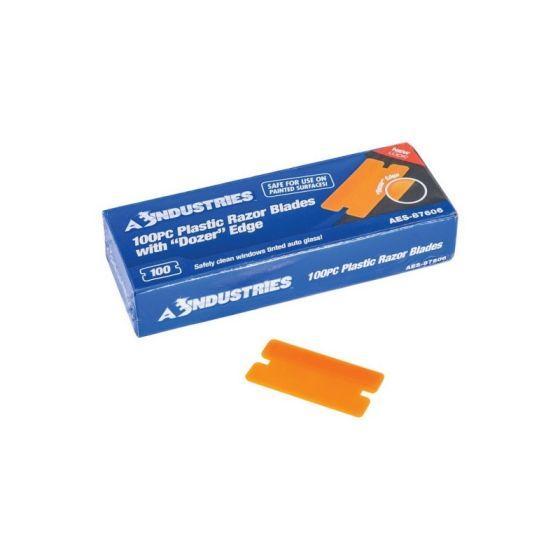 AES.87606.PK (100) PLASTIC RAZOR BLADE