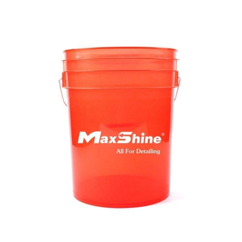 MAX.MSB002-R. Detailing Bucket -Transparent Red