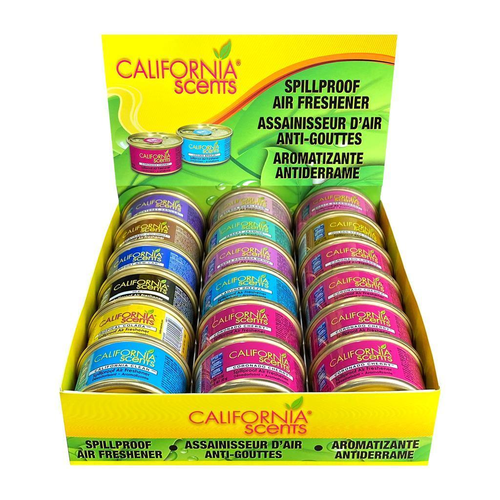 California Scents Car Can Air Freshener, Coronado Cherry Scent 