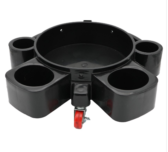 GST.EQ-RDOLLY EASY-REACH BUCKET DOLLY WITH BOTTLE/CUP HOLDERS
