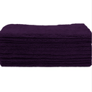 GST.MFE16BLK Plush Edgeless Microfiber Towel 450 GSM, 16"x16", Black