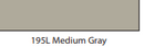 ONE.195L-QP One-Shot  Oil Based Lettering Enamel, 1/4 pt Can, Medium Gray