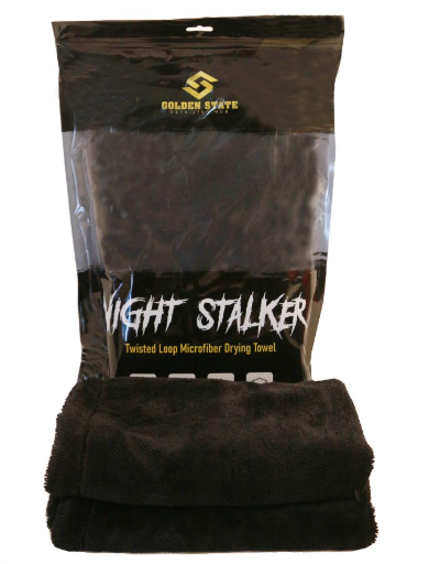 MIS.MT36BLK Night Stalker Twisted Loop Microfiber, 1200 GSM, 24 x 36 inch