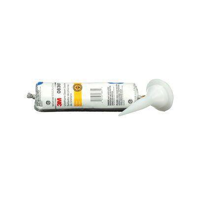 3M.8361 1-Part Economical Seam Sealer, 10.5 oz Flex-Pack, Paste, Gray, 30 min Curing