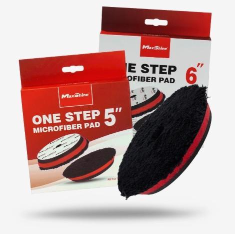 MAX.2050150WL. Microfiber Pad - Black Edition One Step Polishing Pad
 6 inch