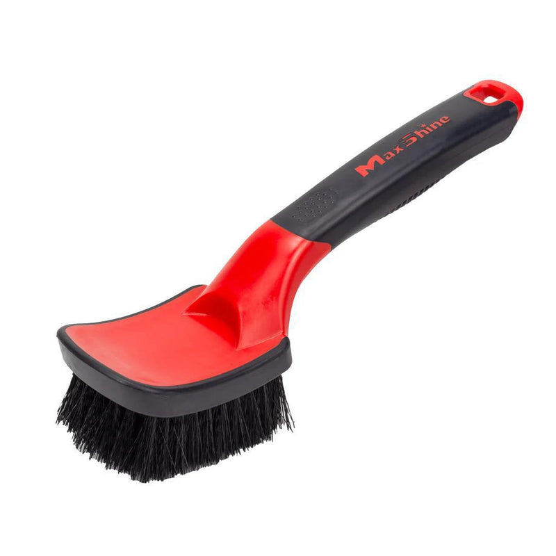 MAX.7011031  Soft Grip Heavy Duty Tire Brush with Short Handle