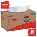 KIM.03046 WypAll® 03046 L40 Series Pop-Up Box Towel, 10 x 10.8 in, 90, Double Re-Creped, White, 1 Plys