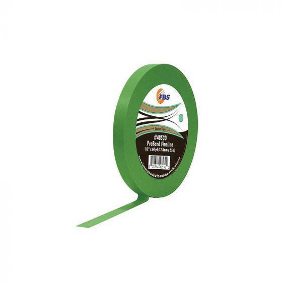 FBS.48530 PROBAND FINELINE TAPE 1/2"X60YDS GREEN