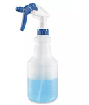 ULI.S-7272 Plastic Bottles with Sprayers - 24 oz