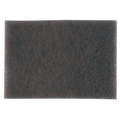 3M.7448 Scotch-Brite™ 07448 Non-Woven Hand Pad, 6 in W x 9 in L, 600 to 1000 Grit, S Ultra Fine Grade, Gray