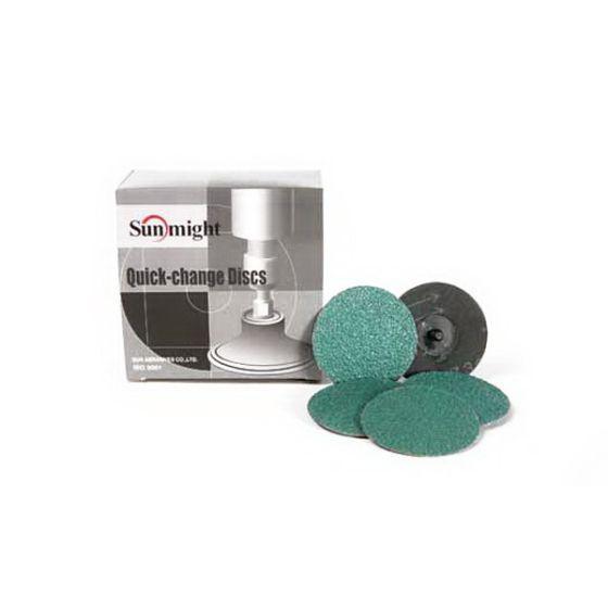SUA.00102.BX (25) 3" R TYPE 36G QUICK CHANGE DISC