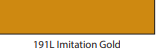 ONE.191L-QP One-Shot Oil Based Lettering Enamel, 1/4 pt Can, Imitation Gold