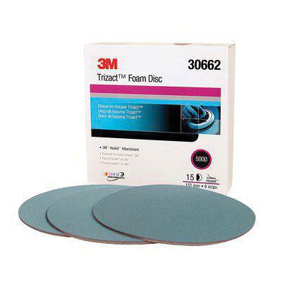 3M.30662 (15) 6" P5000 TRIZACT HKIT FOAM DISC