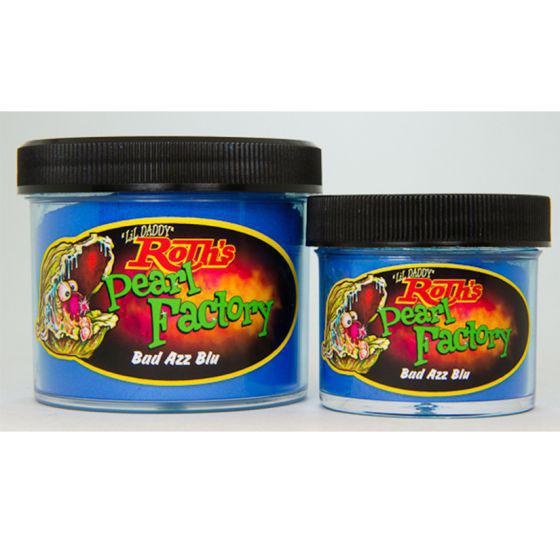 ROT.MRF106 Bad Azzz Blue Solid Metal Flake, Monster .025 Size, 2oz Jar