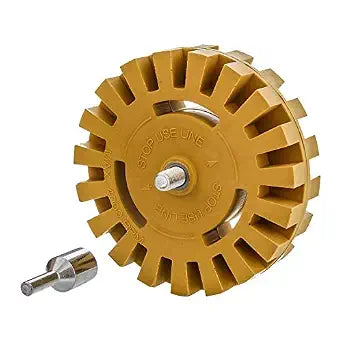 DSC.16058 Rubber Eraser Wheel W/Adapter