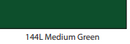 ONE.144L One-Shot 144L-QP Oil Based Lettering Enamel, 1/4 pt Can, Medium Green