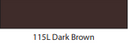 ONE.115L-QP One-Shot 115L-QP Oil Based Lettering Enamel, 1/4 pt Can, Dark Brown