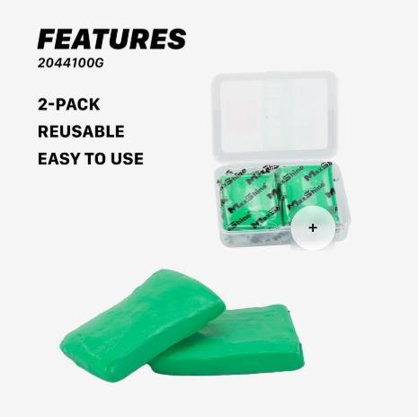 MAX.2044100G. Detailing Clay Bar - Heavy (2x50gram)