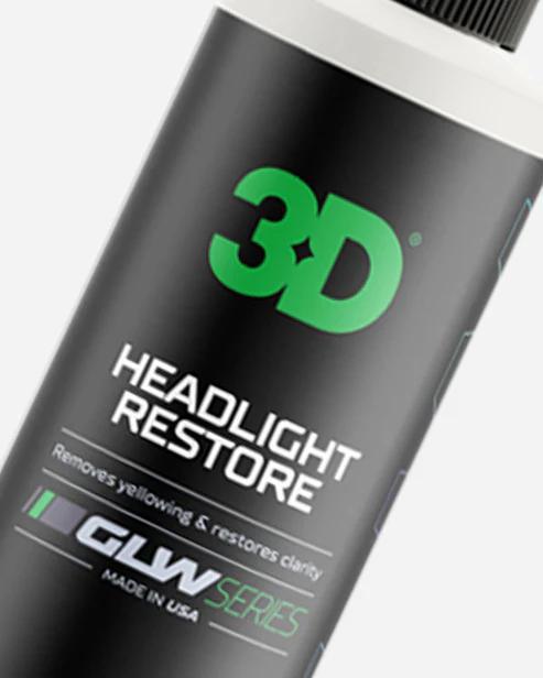 3D GLW Series Headlight Restore