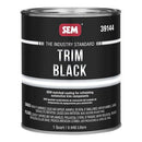SEM.39144 Trim Paint, 1 qt, Black, 5 to 10 min Curing, Liquid