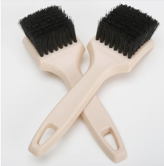 MIS.BT9BLK Nylon Bristles Upholstery Brush, Medium Bristles