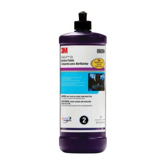 3M.6094.QT Perfect-It™ 06094 EX Machine Polish, 1 qt Bottle, Liquid, Gray, Polish