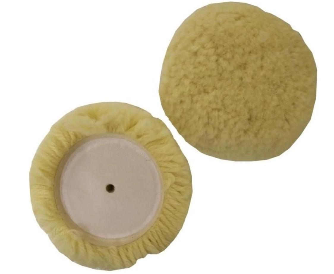 CSI.62-330 3" Mini-Cutting Wool Pad, 2 Pack
