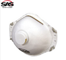 SAS.8611 Valved Particulate Respirator, N95 Filter, Polypropylene Fabric, White