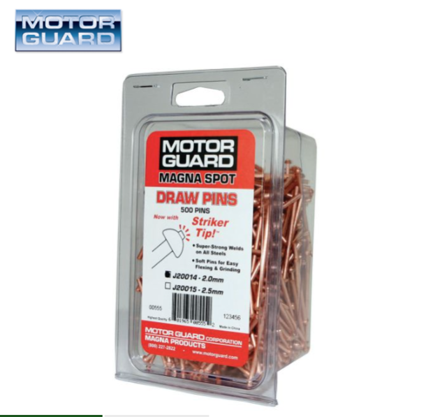 MTG.J20014.PK (500) 2.0MM STUDS