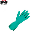 Dipped Painter Gloves, Large, Nitrile, Green