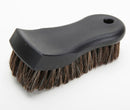 MIS.BU-BRW Horse Hair Leather Brush, 6"x2.5"x1"