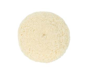 HIT.775 High Teck™  Buffing Pad, 7.5 in Dia x 1.5 in in THK, 100% Wool, Hook and Loop
