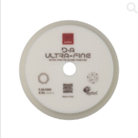 9.DA100S D-A Ultrafine Foam Pad (White) 80/100MM