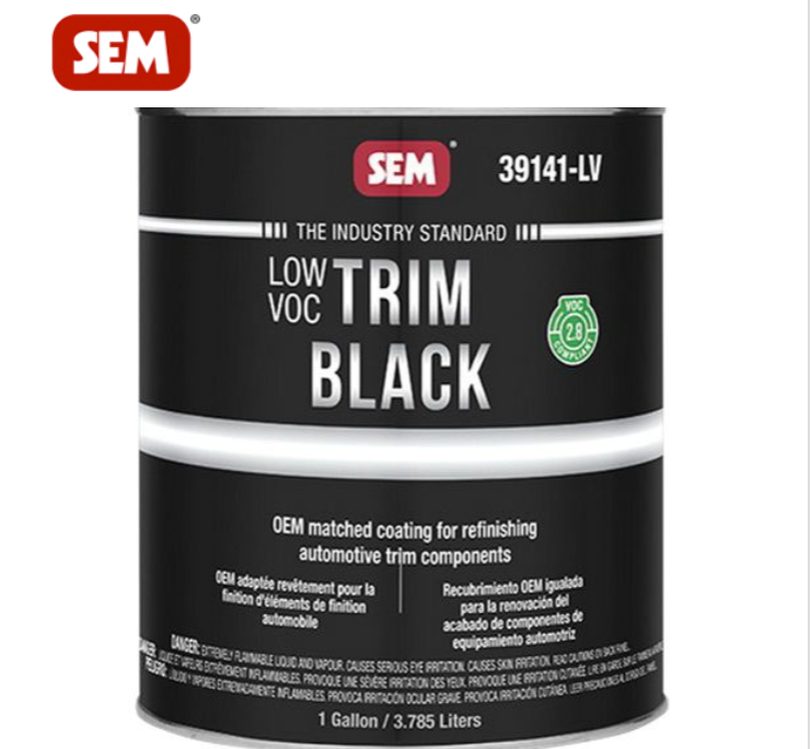 SEM.39141-LV.GL TRIM BLACK * LOW VOC