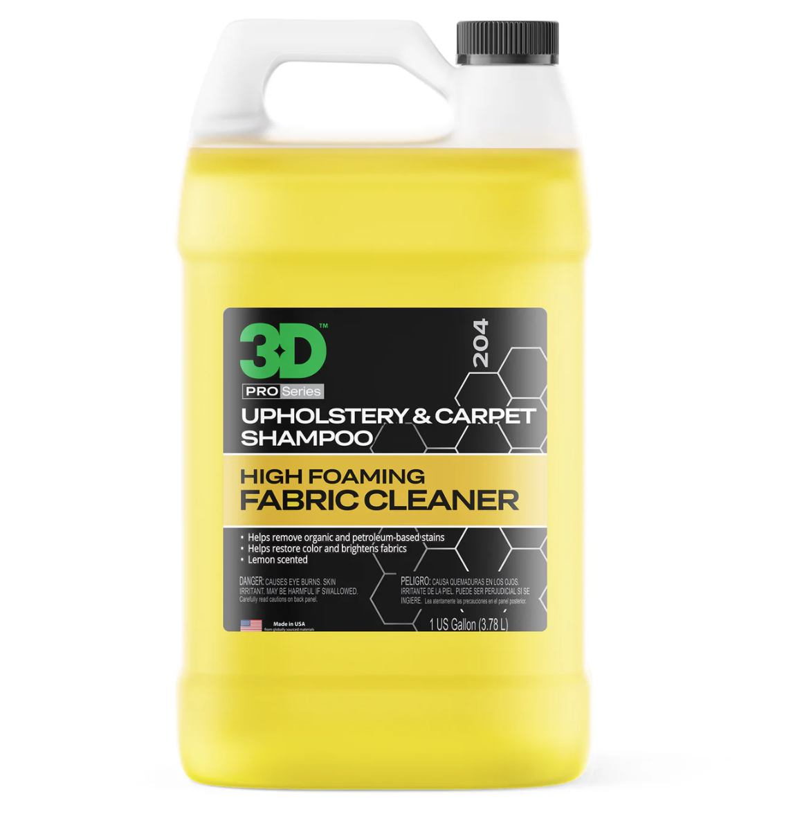 3D.204G01 Upholstery & Carpet Shampoo